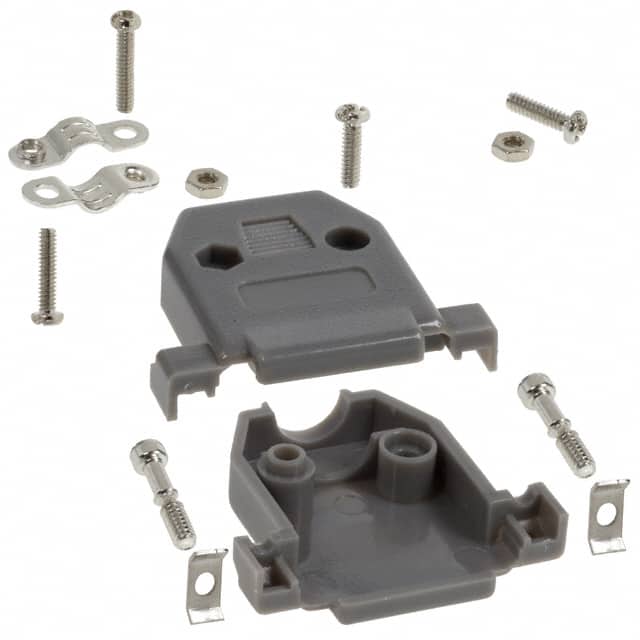 977-015-010R031 NorComp Inc.  D-Sub D-Shaped Connector Backshells Hoods